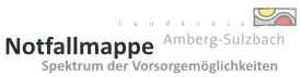 Notfallmappe Notfallmappe