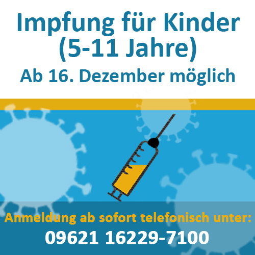 Impfung für Kinder ab 16. Dezember 2021