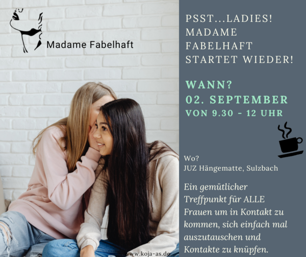 Madame Fabelhaft: September 2022
