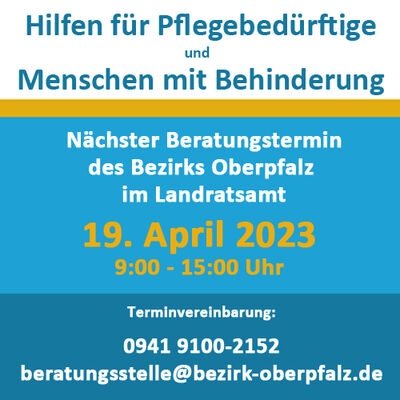 Bezirk Oberpfalz_Beratungstermin April 2023