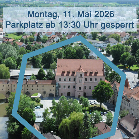 Parkplatz am 11. Mai gesperrt
