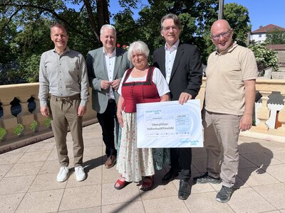 Spende Bayernwerk an Oberpf&auml;lzer Volksmusikfreunde 2026