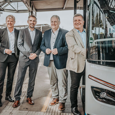 Inbetriebnahme Expressbuslinie Amberg-Weiden
