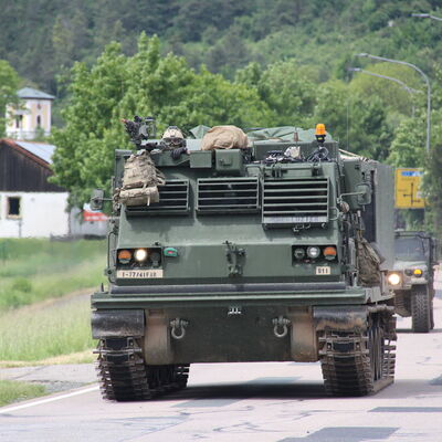Milit&auml;rkonvoi