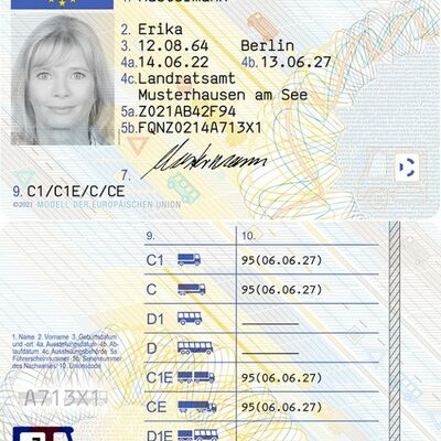 Scheckkarte Fahrerqualifizierungsnachweis