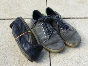 Entsorgung alte Schuhe