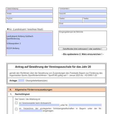 Fomular - &Uuml;bungsleiterzuwendungen